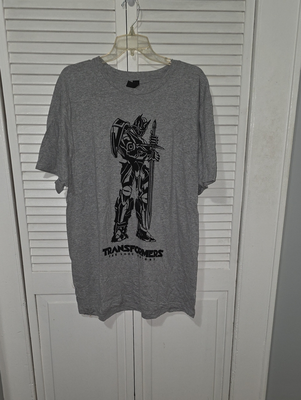 "TRANSFORMERS THE LAST KNIGHT" TEE SHIRT NWOT SIZE XL